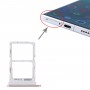 Tarjeta SIM Tray + Bandeja de tarjeta SIM para Huawei Nova 8 5G (Plata)