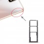 Tarjeta SIM Bandeja + Tarjeta SIM Tray + Bandeja de tarjetas Micro SD para Huawei Disfrute de 20 SE 4G (Oro)