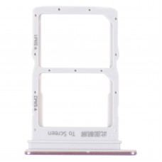 SIM-Karten-Tablett + SIM-Karten-Tablett für Huawei Nova 8 SE (lila)