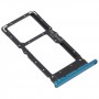 SIM kártya tálca + SIM kártya tálca / Micro SD kártya tálca Huawei Maimang 9 (kék)