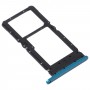 SIM-картковий лоток + лоток для SIM-картки / лоток для карток Micro SD для Huawei Maimang 9 (синій)