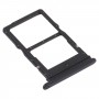 SIM Card Tray + SIM Card Tray / NMicro Card Tray for Honor X10 Max 5G (Black)