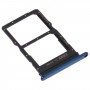 SIM Card Tray + SIM Card Tray / NMicro Card Tray for Honor X10 Max 5G (Blue)