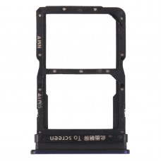 Zásobník karty SIM + NM Card Tray pro Huawei Užijte si 20 Pro (modrá)
