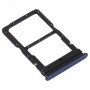 SIM-kaardi salve + nm kaardi salv Huawei jaoks Naudi 20 Pro (sinine)