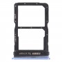 SIM-Karten-Tablett + NM-Kartenablage für Huawei genießen 20 Pro (lila)