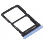 SIM Card Tray + NM Card Tray for Huawei Enjoy 20 Pro (Purple)