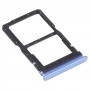 SIM-Karten-Tablett + NM-Kartenablage für Huawei genießen 20 Pro (lila)