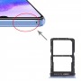 SIM Card Tray + NM Card Tray for Huawei Enjoy 20 Pro (Purple)
