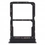 Vassoio della scheda SIM + Vassoio per schede NM per Huawei P Smart S (nero)