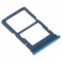 SIM Card Tray + NM Card Tray for Huawei P Smart S (Blue)