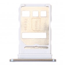 SIM Card Tray + SIM Card Tray / NM Card Tray for Honor X10 5G (Silver)