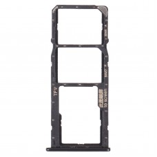 SIM Card Tray + SIM ბარათის უჯრა + მიკრო SD ბარათის უჯრა Huawei Y5P (შავი)