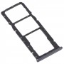 SIM-Karten-Tablett + SIM-Karten-Tablett + Micro SD-Karten-Tablett für Huawei y5p (schwarz)