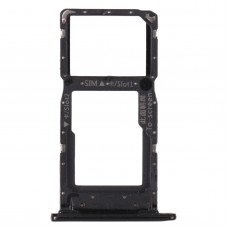 SIM Card Tray + SIM Card Tray / Micro SD Card Tray for Honor 9S (Black)