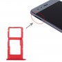 Zásobník karty SIM + Zásobník karty SIM karty / Micro SD karta Zásobník pro cti 9s (červená)