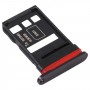 SIM Card Tray + SIM Card Tray for Huawei Nova 7 Pro 5G (Black)