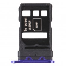 SIM-карты Лоток + SIM-карточный лоток для Huawei Nova 7 Pro 5G (фиолетовый)