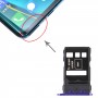 Tarjeta SIM Tray + Bandeja de tarjeta SIM para Huawei Nova 7 Pro 5G (Púrpura)