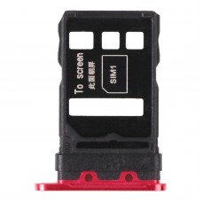 Taca karta SIM + taca karta SIM dla Huawei Nova 7 Pro 5g (czerwony)