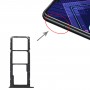 SIM ბარათის უჯრა + SIM ბარათის უჯრა + მიკრო SD ბარათის უჯრა ღირსებისათვის 8A 2020 (შავი)