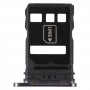 Лоток для SIM-картки + NM для логотипу для Huawei P40 Pro + (чорний)