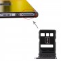 SIM Card Tray + NM Card Tray for Huawei P40 Pro+ (Black)