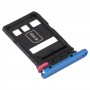 Zásobník karty SIM + NM karetní zásobník pro Huawei P40 Pro (modrá)