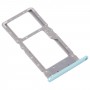 SIM Card Tray + SIM Card Tray / Micro SD Card Tray for Honor Play4 (Phantom Blue)