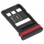 SIM Card Tray + SIM Card Tray for Huawei Nova 6 (Black)