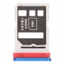 SIM-карточный лоток + лоток для SIM-карты для Huawei Nova 6 (синий)