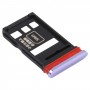 SIM-карты Лоток + SIM-карточный лоток для Huawei Nova 6 (фиолетовый)