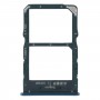 Plateau de carte SIM + Bac de carte NM pour Huawei Mate 30 Lite (Vert)