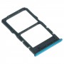 SIM карта Tray + NM тава за карти за Huawei Mate 30 Lite (зелено)