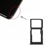 SIM-kortfack + SIM-kortfack / micro SD-kortfack för Huawei Nova 4e (svart)