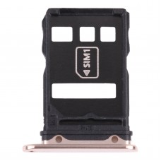 NM Card Tray + SIM Card Tray for Huawei Mate 40E 4G (Gold)