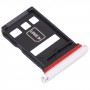 Vassoio per scheda NM + vassoio della carta SIM per Huawei Mate 40E 4G (argento)