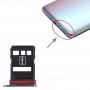 Vassoio della scheda SIM + Vassoio per schede NM per Huawei Mate 40 Pro + (nero)