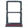 SIM-Karten-Tablett + NM-Kartenablage für Huawei Nova 7 SE 5G-Jugend (grün)