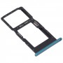 SIM-карты поднос + лоток для SIM-карты / Micro SD-карточный лоток для Huawei Наслаждайтесь 20 5 г (зеленый)