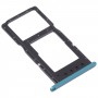 Tarjeta SIM Tray + Bandeja de tarjeta SIM / Bandeja de tarjeta Micro SD para Huawei Disfrute de 20 5G (Green)