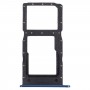 Tarjeta SIM Tray + Tarjeta SIM Tray / Micro SD Tarjeta Bandeja para Huawei Disfruta de 20 5G (azul)