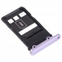 Tarjeta SIM Tray + Bandeja de tarjeta SIM para Honor 30 Pro + (Púrpura)