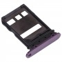 SIM Card Tray + NM Card Tray for Huawei Mate 30E Pro 5G (Dark Purple)