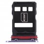 Plateau de carte SIM + Bac de carte NM pour Huawei Mate 30e Pro 5g (violet)
