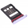 华为伴侣30e Pro 5G（紫色）的SIM卡托盘+ NM卡托盘