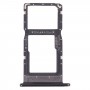 SIM-Karten-Tablett + SIM-Karten-Tablett / Micro SD-Karten-Tablett für Huawei p Smart (2019) (schwarz)