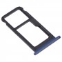 SIM Card Tray + SIM Card Tray / Micro SD Card Tray for Honor Play(Blue)