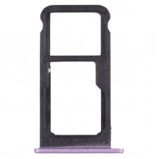 SIM Card Tray + SIM ბარათის Tray / მიკრო SD ბარათის უჯრა საპატიო პიესა (Purple)