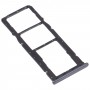 Plateau de carte SIM + plateau de carte SIM + plateau de carte micro SD pour Huawei Profitez de 8 (Noir)